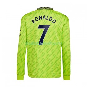 Maillot de Foot Manchester United Cristiano Ronaldo Troisième 2022-23 Manches Longues